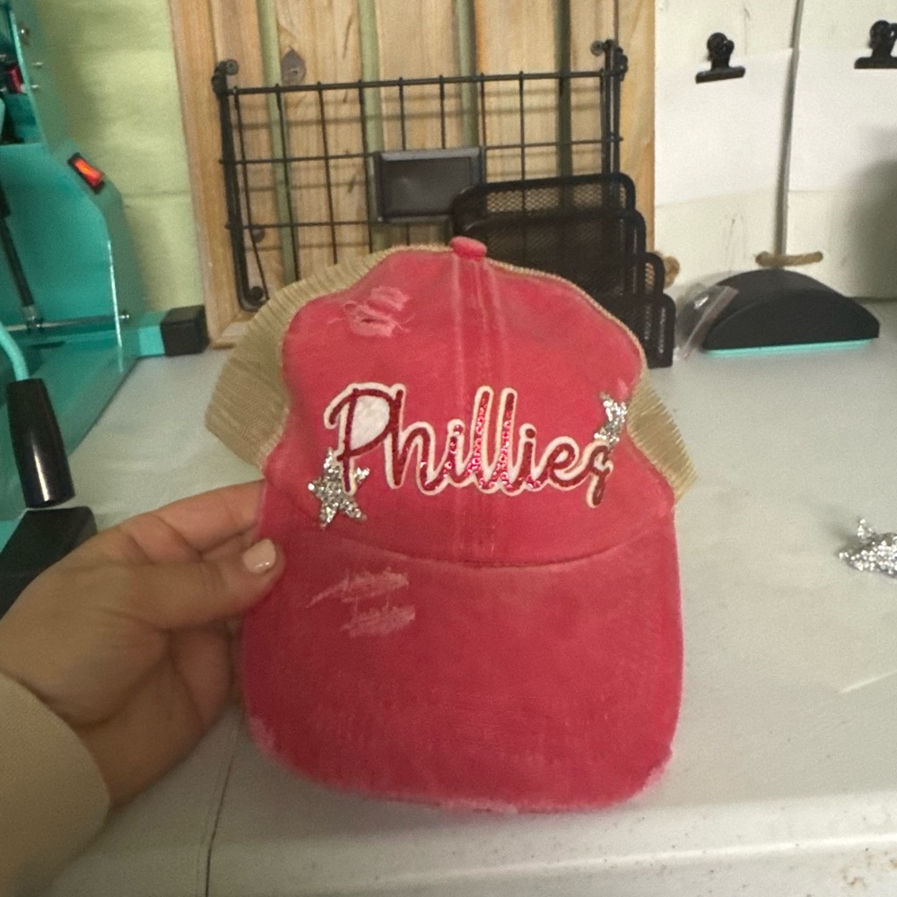 Phillies Kids Red Cap